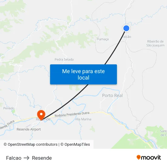 Falcao to Resende map