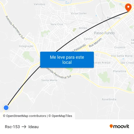 Rsc-153 to Ideau map