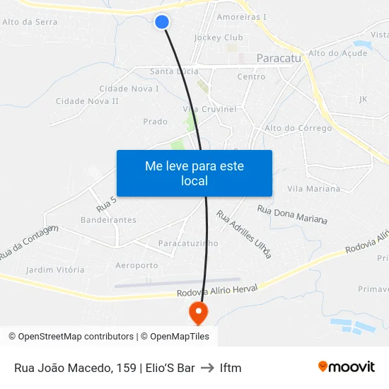Rua João Macedo, 159 | Elio’S Bar to Iftm map