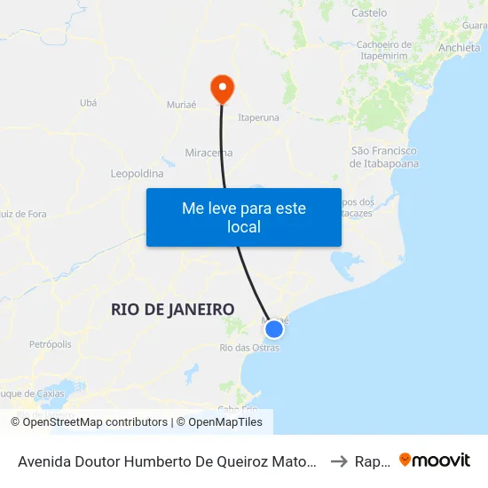Avenida Doutor Humberto De Queiroz Matoso Próximo Ao 523 to Raposo map