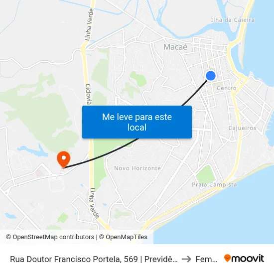 Rua Doutor Francisco Portela, 569 | Previdência Social to Femass map