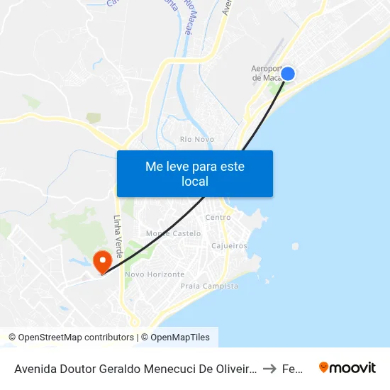 Avenida Doutor Geraldo Menecuci De Oliveira Próximo Ao 423 to Femass map