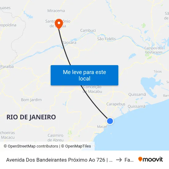 Avenida Dos Bandeirantes Próximo Ao 726 | Upa Lagomar to Fasap map