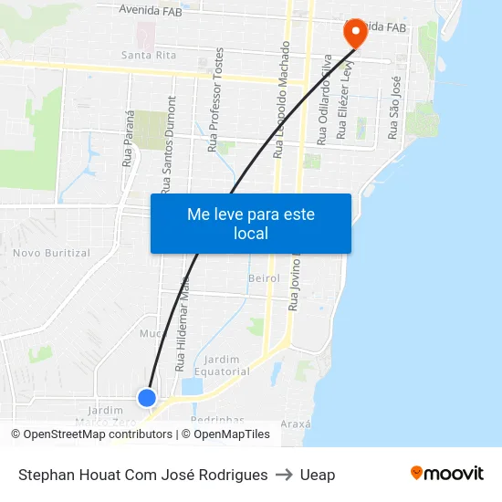 Stephan Houat Com José Rodrigues to Ueap map