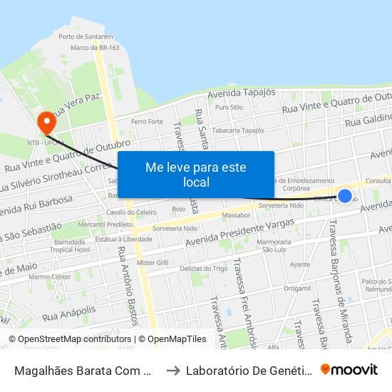 Magalhães Barata Com Mendonça Furtado to Laboratório De Genética Da Interação map