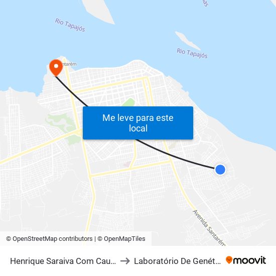 Henrique Saraiva Com Cauã | Sentido Sudeste to Laboratório De Genética Da Interação map