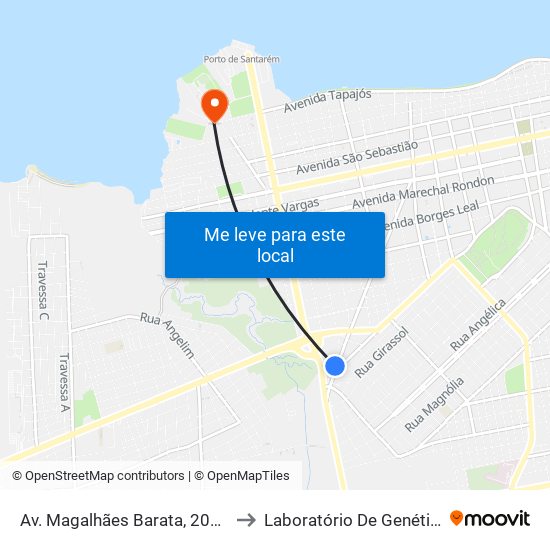 Av. Magalhães Barata, 2076 | Cb Radiadores to Laboratório De Genética Da Interação map