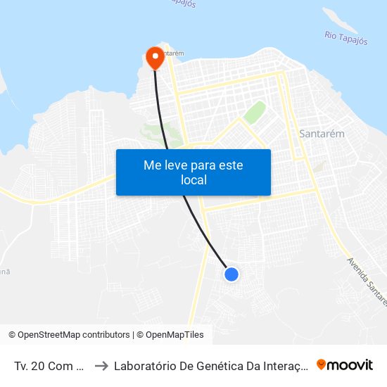 Tv. 20 Com 29 to Laboratório De Genética Da Interação map