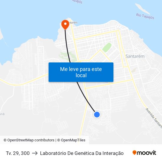 Tv. 29, 300 to Laboratório De Genética Da Interação map