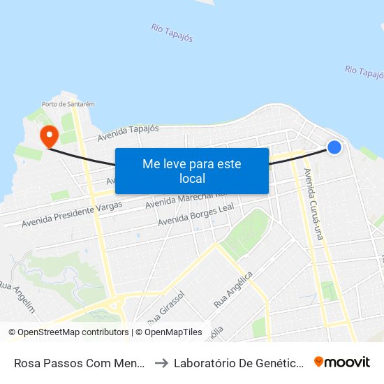 Rosa Passos Com Mendonça Furtado to Laboratório De Genética Da Interação map