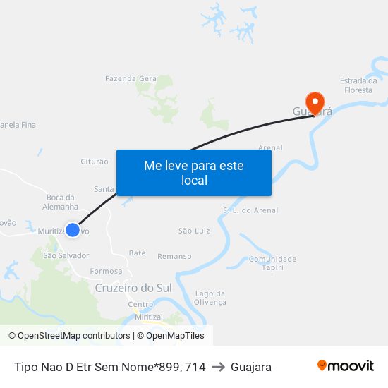 Tipo Nao D Etr Sem Nome*899, 714 to Guajara map