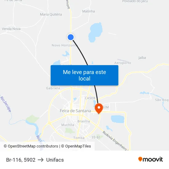 Br-116, 5902 to Unifacs map