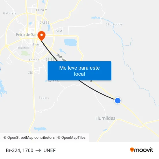 Br-324, 1760 to UNEF map