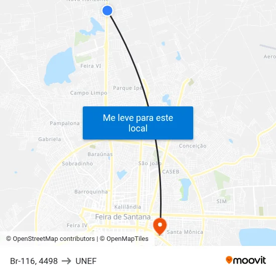 Br-116, 4498 to UNEF map