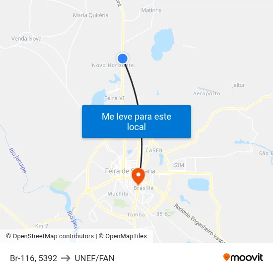 Br-116, 5392 to UNEF/FAN map