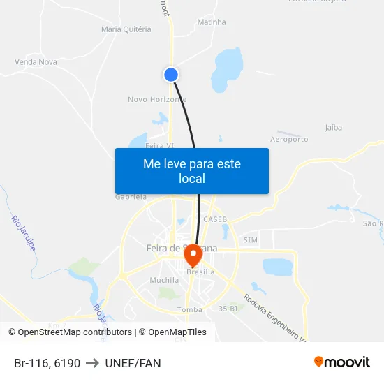 Br-116, 6190 to UNEF/FAN map