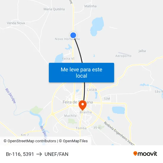 Br-116, 5391 to UNEF/FAN map