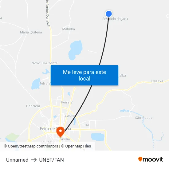 Unnamed to UNEF/FAN map