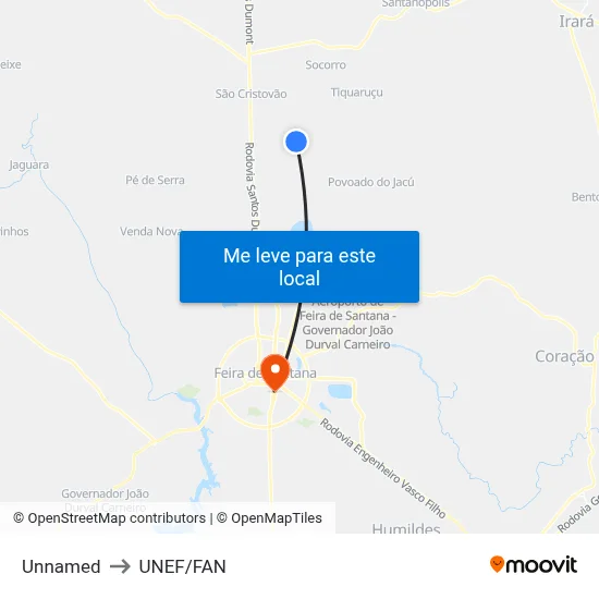 Unnamed to UNEF/FAN map