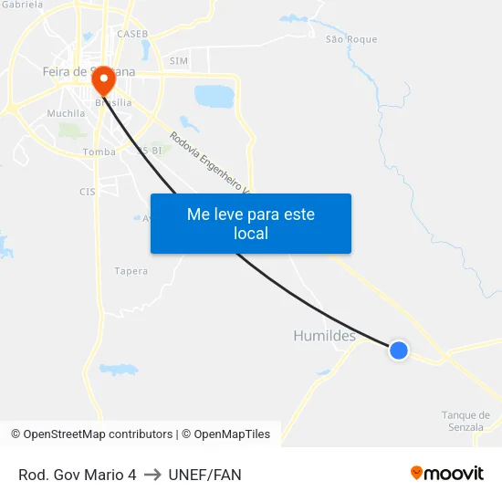 Rod. Gov Mario 4 to UNEF/FAN map