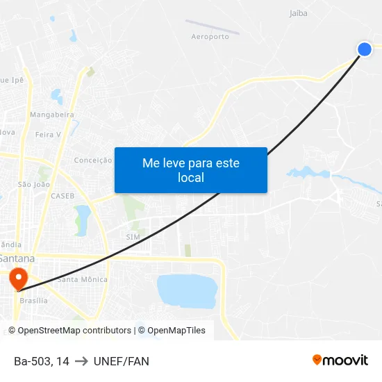 Ba-503, 14 to UNEF/FAN map