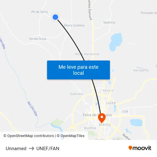 Unnamed to UNEF/FAN map