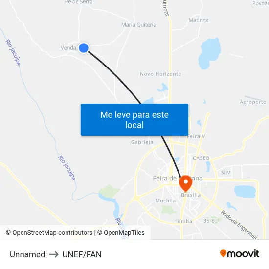 Unnamed to UNEF/FAN map