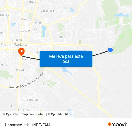 Unnamed to UNEF/FAN map