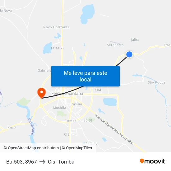 Ba-503, 8967 to Cis -Tomba map