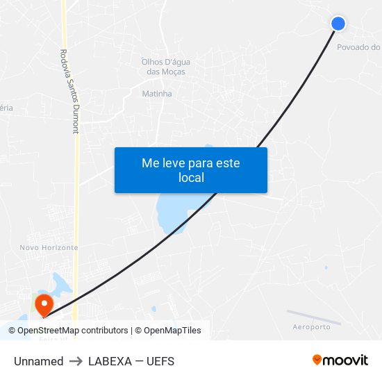 Unnamed to LABEXA — UEFS map