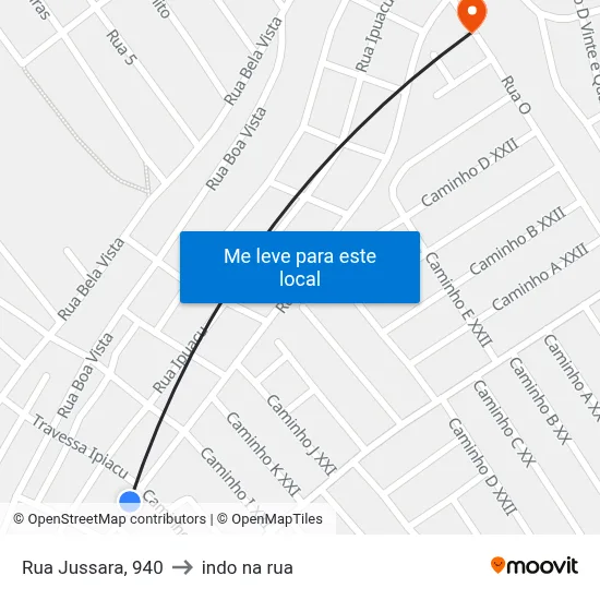 Rua Jussara, 940 to indo na rua map