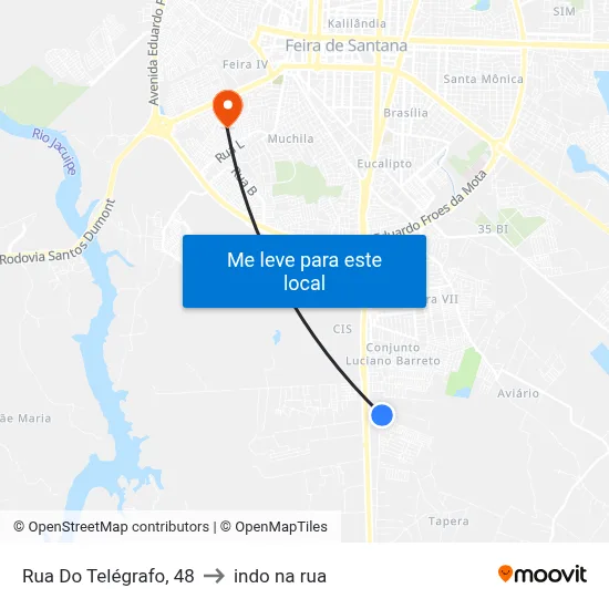 Rua Do Telégrafo, 48 to indo na rua map
