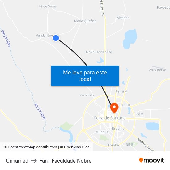 Unnamed to Fan - Faculdade Nobre map