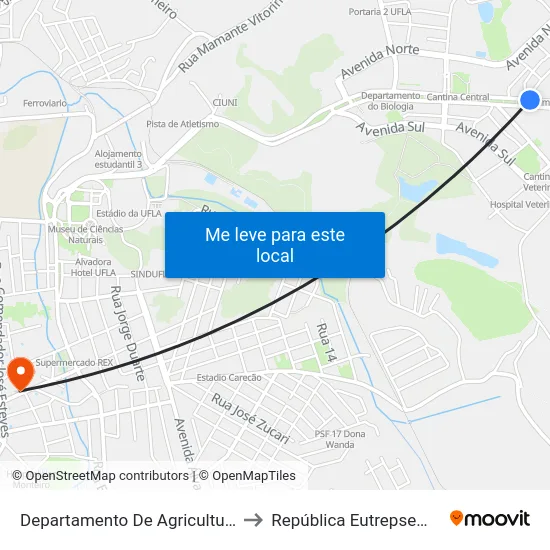Departamento De Agricultura to República Eutrepsemia map
