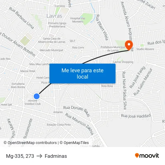 Mg-335, 273 to Fadminas map