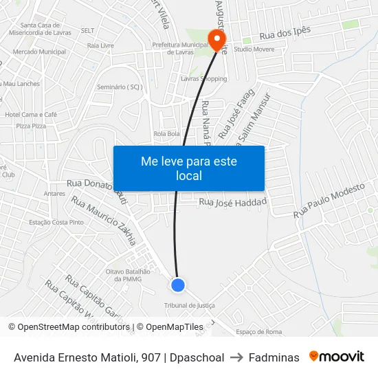Avenida Ernesto Matioli, 907 | Dpaschoal to Fadminas map