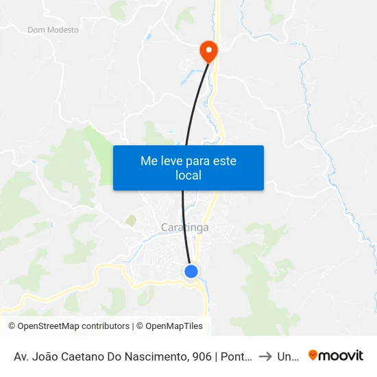 Av. João Caetano Do Nascimento, 906 | Ponto Final Do Limoeiro to Unec II map