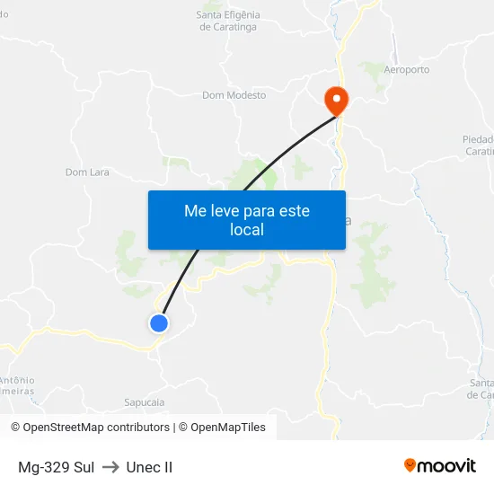 Mg-329 Sul to Unec II map