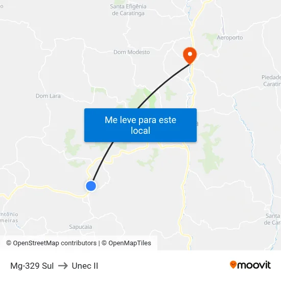 Mg-329 Sul to Unec II map