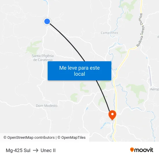 Mg-425 Sul to Unec II map