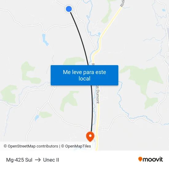 Mg-425 Sul to Unec II map
