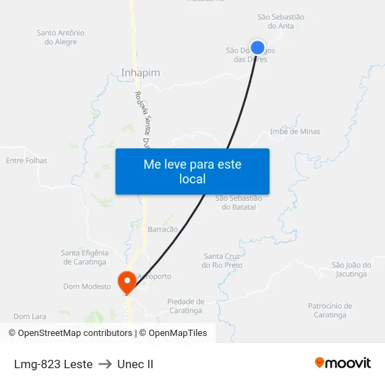 Lmg-823 Leste to Unec II map