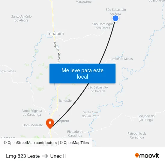 Lmg-823 Leste to Unec II map