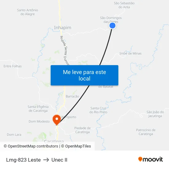 Lmg-823 Leste to Unec II map