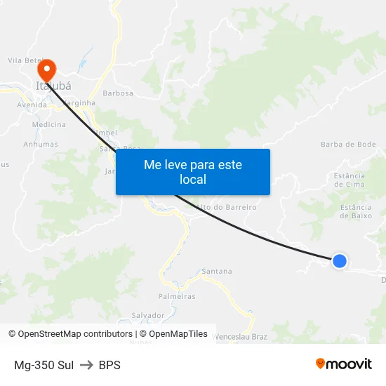 Mg-350 Sul to BPS map