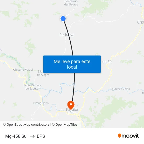 Mg-458 Sul to BPS map
