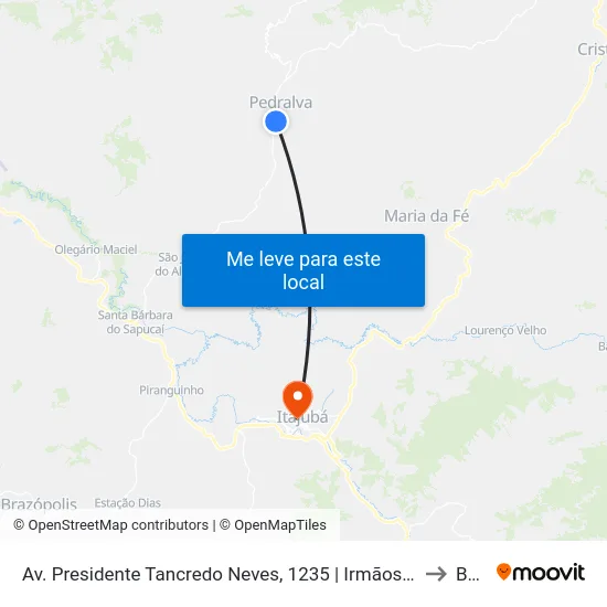 Av. Presidente Tancredo Neves, 1235 | Irmãos Faria to BPS map