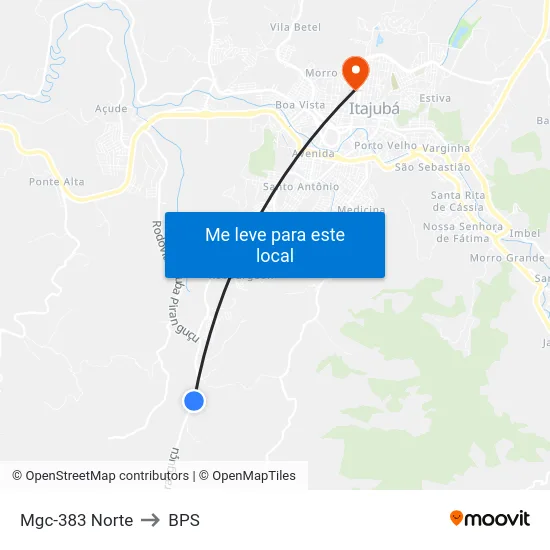 Mgc-383 Norte to BPS map