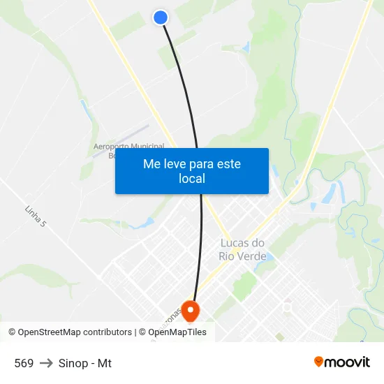 569 to Sinop - Mt map