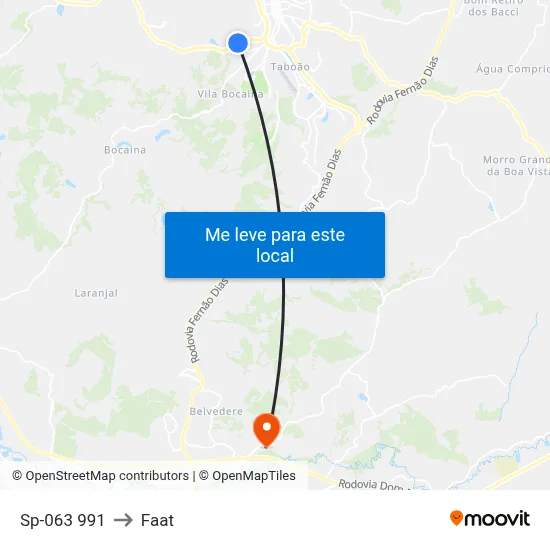 Sp-063 991 to Faat map